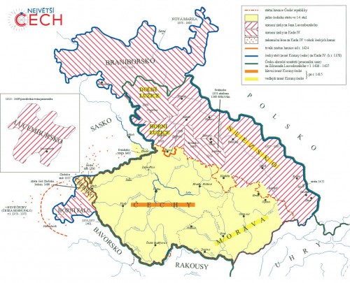 České země za vlády Lucemburků