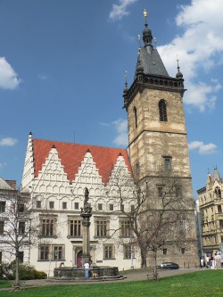Novoměstská radniceí, místo 1.pražské defenestrace